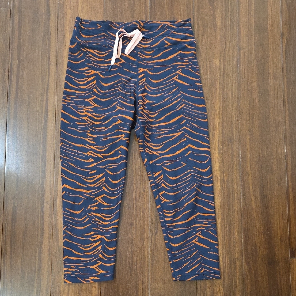THE UPSIDE MALIBU TIGER / ZEBRA NYC LEGGINGS SIZE 8